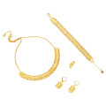 Shangjie OEM Joyeria de Boda Classic Wedding Luxury Accessoires Bijoux Gold Femmes Bijoux de bijoux IDIAN Africain Bijoux